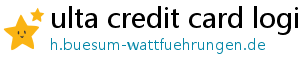 ulta credit card login